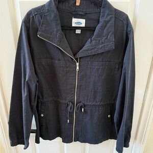 Old Navy Women's Utility Jacket in Black